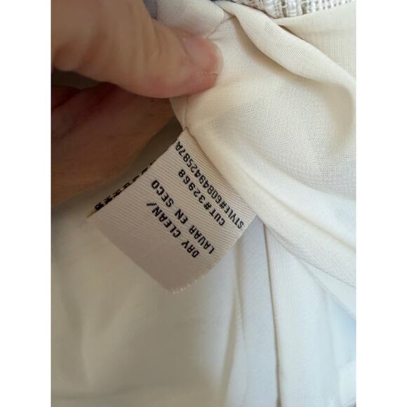 Eci Cropped Floral Linen Blend Blazer/Jacket - Picture 6 of 6